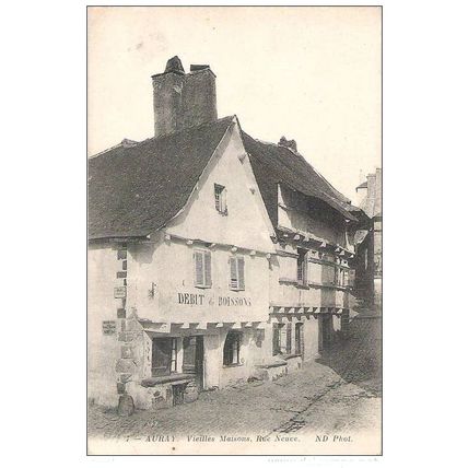 56 - Auray - vieilles maisons - rue Neuve