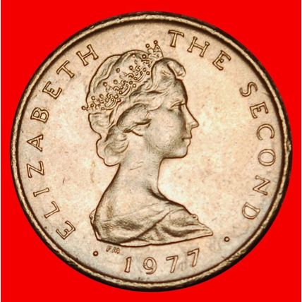Ⰶ GREAT BRITAIN (1976-1979): ISLE OF MAN ★ 1/2 PENNY 1977PM★LOW START★NO RESERVE