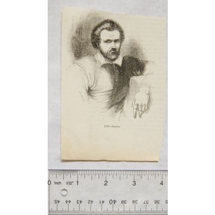 1860s engraving - Jonson