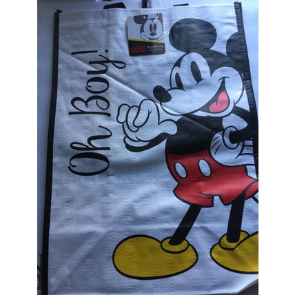 NEW Disney Mickey Mouse & Minnie Mouse Large Reusable 18x13 Tote Bags