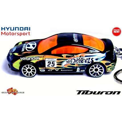 RARE KEYCHAIN BLACK HYUNDAI TUSCANI/TIBURON CUSTOM Ltd Ed.