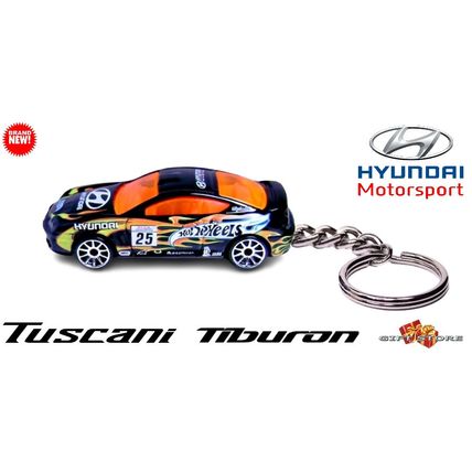RARE KEYCHAIN BLACK HYUNDAI TUSCANI/TIBURON CUSTOM Ltd Ed.