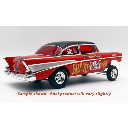 1/18 ( WR ) 1957 Chevrolet Bel Air Gasser - Shake Rattle & Run Tribute