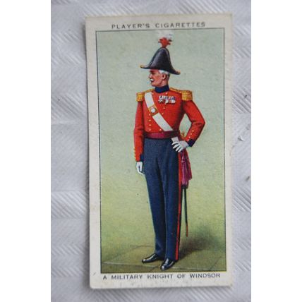 1937 Players Coronation Ceremonial Dress No. 43 Military Knight of Windsor