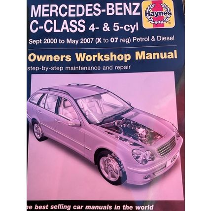 Mercedes-Benz, C-Class, 2000 to 2007, Haynes Workshop Owners Manual
