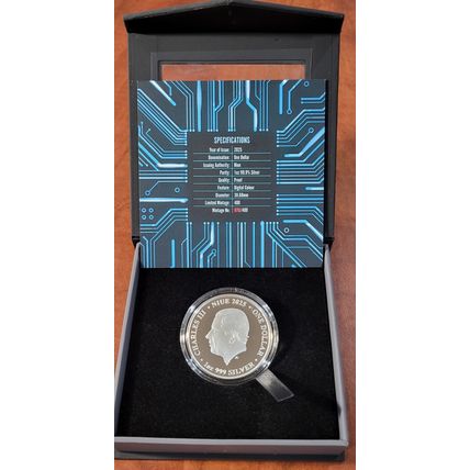 1 Oz Silver Collectible EX MACHINA AI Artificial Intelligence Buyers Choice