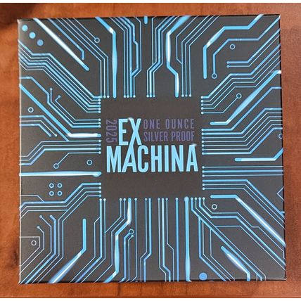 1 Oz Silver Collectible EX MACHINA AI Artificial Intelligence Buyers Choice