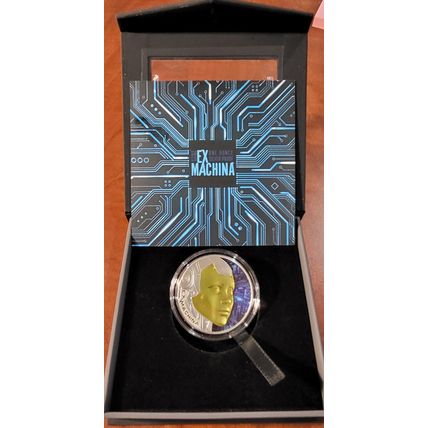 1 Oz Silver Collectible EX MACHINA AI Artificial Intelligence Buyers Choice