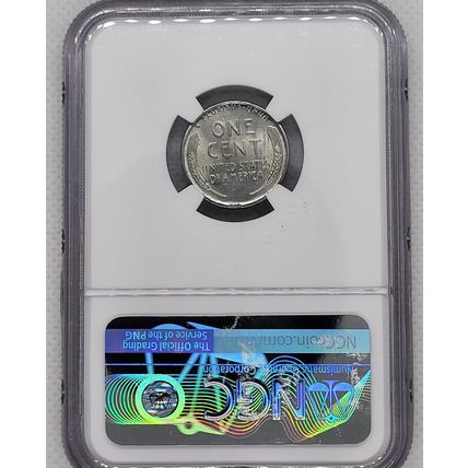 1943-S Steel Lincoln Wheat One Cent NGC Graded Coin MS66