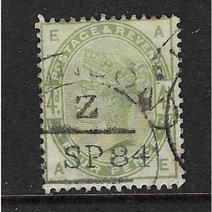 GB 1883-4 QUEEN VICTORIA 4d USED SG192