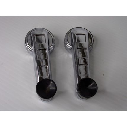 1961 - 68 Dodge Truck Van Window Crank Handles OEM Pair 1783373 62 63 64 65 A100