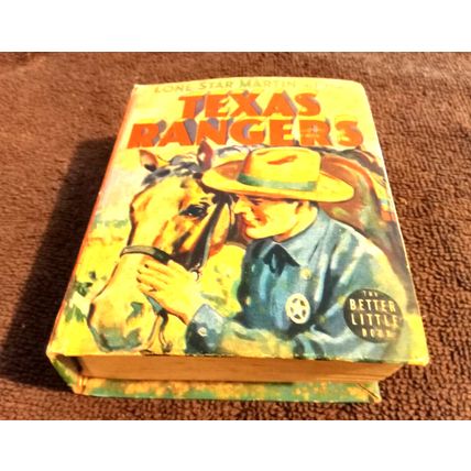 Big Little Book Lone Star Martin Of The Texas Rangers By Peter A. Wyckoff 1939