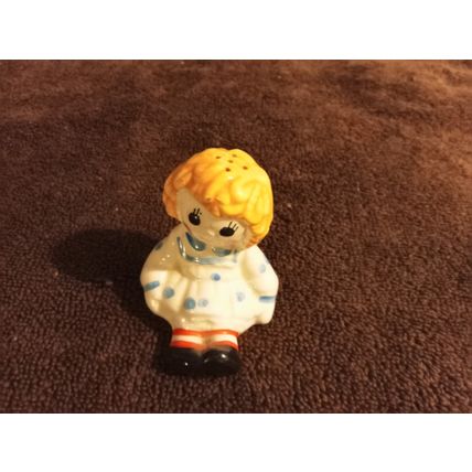 Old Vintage Raggedy Ann Shaker Avon By Weiss Pottery Made In Brazil 1980s