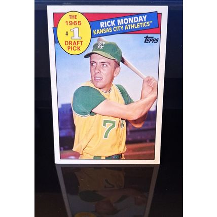 RICK MONDAY2016 TOPPS ARCHIVES 1965 #1 DRAFT PICK BASEBALL CARD #85DP-RM