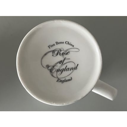 ROSE OF ENGLAND BONE CHINA DAISY GARDEN MUG