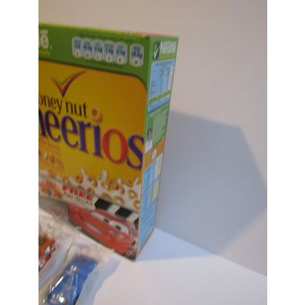 Nestle 2006 Honey Nut Cheerios Light Speeder Cars Cereal Box & Set 6 Sealed Cars