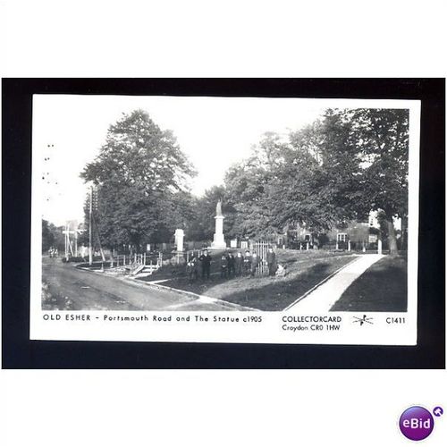 Surrey ESHER Portsmouth Road Postcard by Collectorcard (C1411)