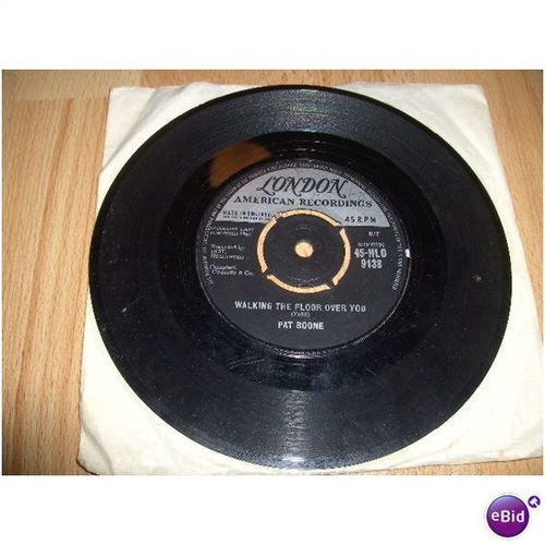 pat boone, spring rain. 1960 7". london , 45-hld 9138