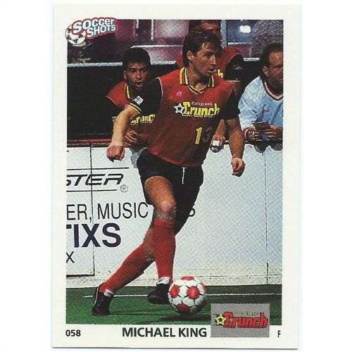 1991 Soccer Shots MSL - #058 - Michael King
