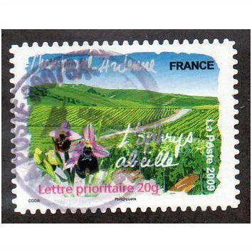 FRA 2009 (56c) 'FLORA- CHAMPAGNE ARDENNE' FINE USED (EBID11038)