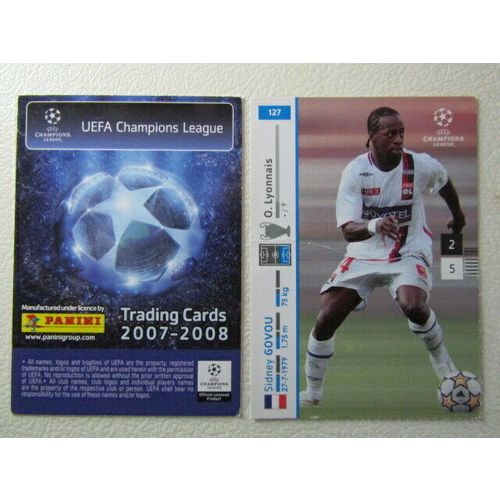 Panini UEFA 2007-2008 Champions League Football Card Variants (ef1)