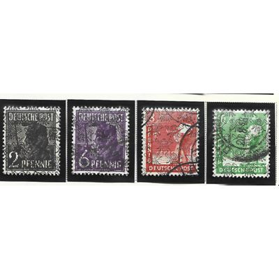 Germany Stamps Scott #617 To 625, Used