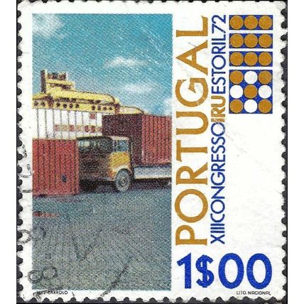 PORTUGAL, IRA Congress, blue 1972, 1Esc