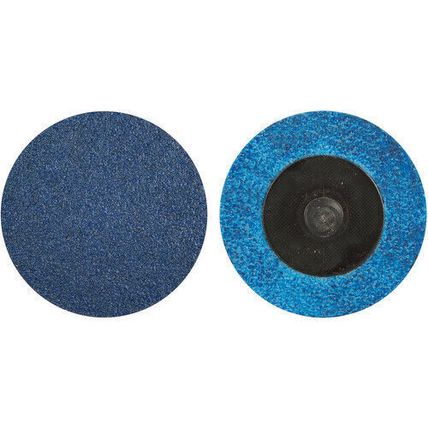 DeerFos - 2" TR 36 Grit Quick Change Disc Zirconia Alumina - 10 Ea