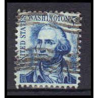Used 1283B 5c George Washington Fine Pair KA6056