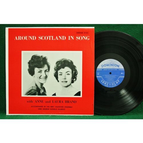 Anne and Laura Brand - Around Scotland In Song - LP 1312 - NM