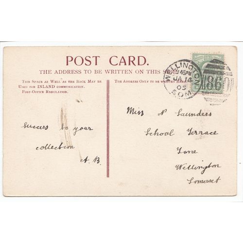 Ventnor Cascade Isle of Wight 1905 Postcard JWS 705