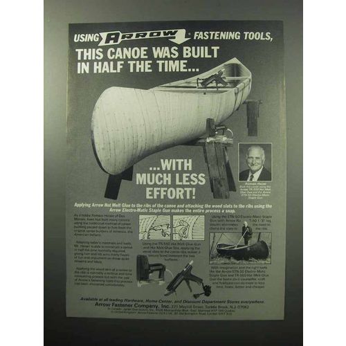 1987 Arrow TR-550 Glue Gun, ETN-50 Staple Gun Ad