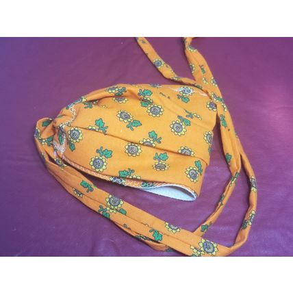 Cloth Face Mask w/ Copper/Silver Filters-Sunflower