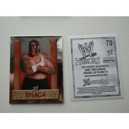 Topps - Merlin 2008 WWE Heroes Wresting Stickers 1-216 & P1-P15 Variants (EB2)