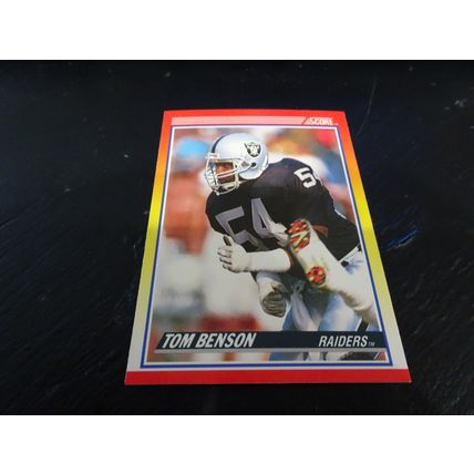 1990 Score Football Card # 223 Tom Benson Excellent-Mint (6) Los Angeles Raiders