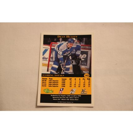 Dean Helett 1994 Classic Pro Prospects NO. 142