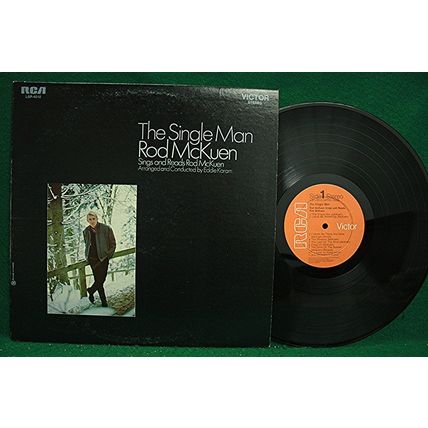 Rod McKuen - The Single Man-Sings & Reads Rod McKuen - LSP 4010 - EX