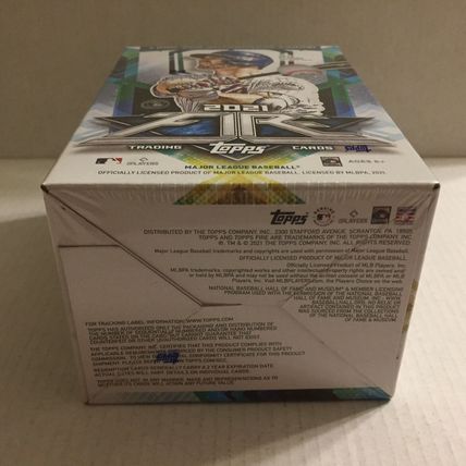 NEW 2021 Topps MLB Fire Baseball Trading Card Blaster Box - 46 Total Cards