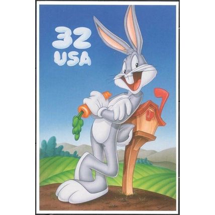 BUGS BUNNY PACIFIC 97 LABEL HARD TO FIND!