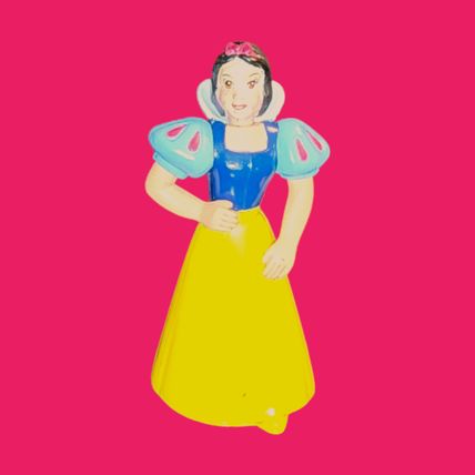Snow White DISNEY SNOW WHITE & 7 DWARFS Yell & Blu GOWN Waist MOVEs 3.75"