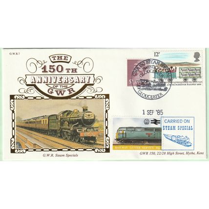 Great Britain - GWR150 - Benham GWR7- 1 September 1985 - see details (ref 030)