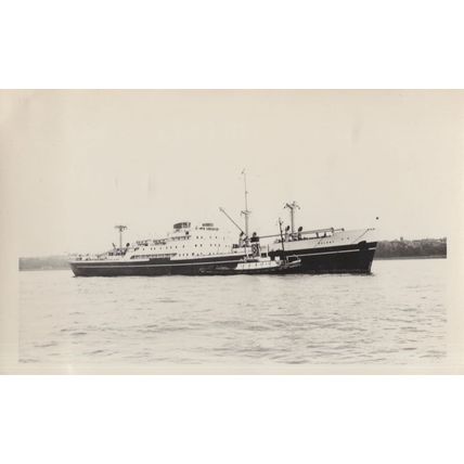 MV Daleby Ship Vintage Rare Photo