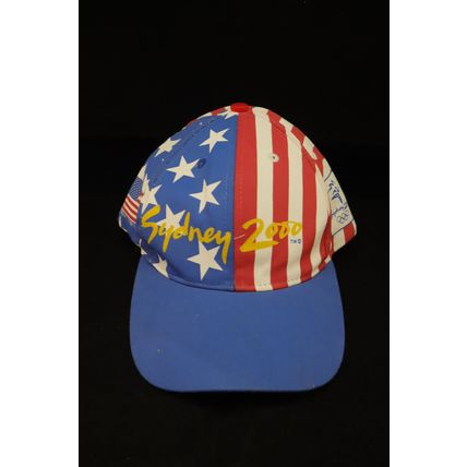 United States Of America USA Flag Sydney 2000 Summer Olympic Games Snapback Hat