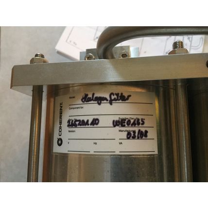 Coherent 265201 10,Coherent Halogen Filter TRAP,Twin 908999 2FACHKPL 16.35,AL
