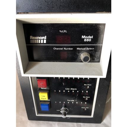 REXNORD 225474-01 GAS DECTECTOR,REXNORD 880, 226178 (PLASTIC DAMAGED),Em