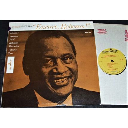 Paul Robeson - Encore Robeson Favorite Songs Vol. 2 Vinyl LP