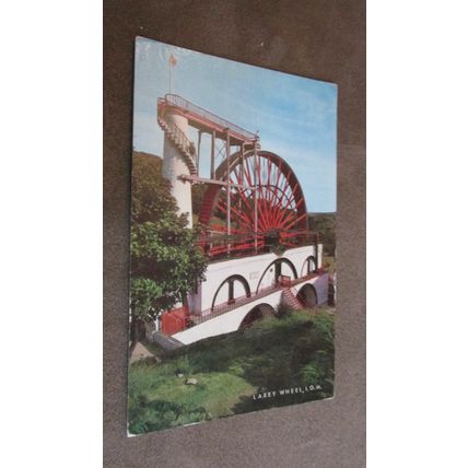 1979 fr J Salmon Postcard - Laxey Wheel - Isle of Man