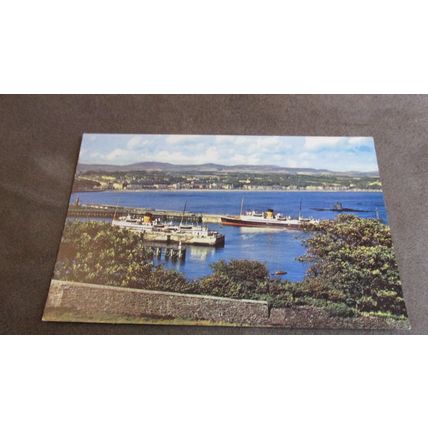 Isle of Man Postcard - Steamers @ The Bay, Douglas