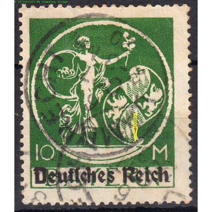 Mi: 137,I (IV); used :1920/1; Cat € 250.00