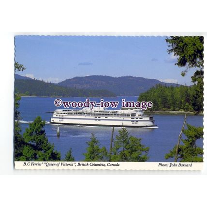 FE1982 - Canadian B C Ferry - Queen of Victoria - postcard